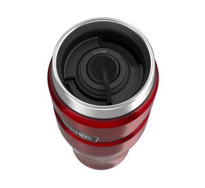 Termo para agua King rojo 470 ml