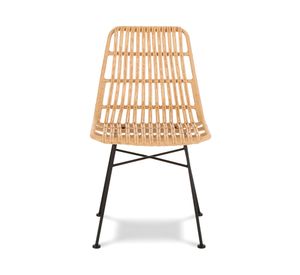 Silla comedor terraza ratan Creta natural