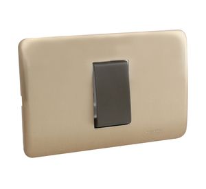 Interruptor conmutador 16 a iridium bonceado Schneider