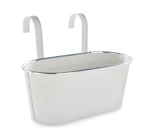 Maceta colgante ovalada 25x11.5x13 cm