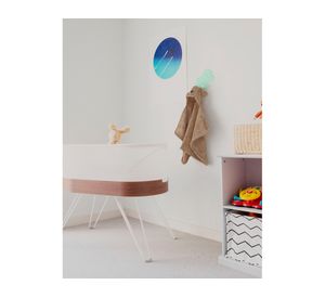 Percha 2 ganchos Zoo Dino verde