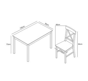 Comedor 6 Sillas Romance 2.0