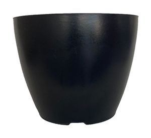 Macetero 24 cm Actual negro