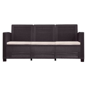 Set terraza 5 personas Sala Álamo Triple café/beige