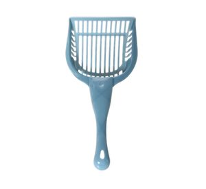 Pala para arena sanitaria celeste