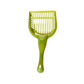 Pala para arena sanitaria verde