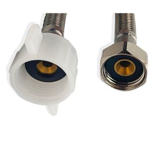 Flexible agua sanitario HI-HI 1/2x7/8" 30 cm