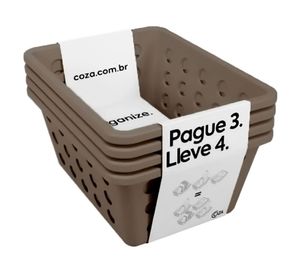 Set 4 canastos mini Lleve 4 pague 3 café