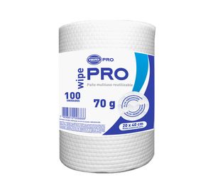 Paño multiuso Celulosa blanco 20x40 cm 100 unidades