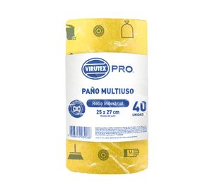 Paño multiuso Viscosa amarillo 25x27 cm 40 unidades
