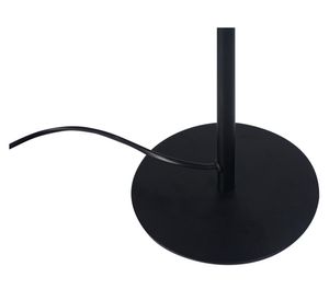 Lámpara mesa Ana Rose negro E27 1L