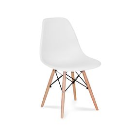 Silla de comedor living 22JXP162-BL blanco