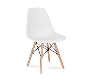 Silla de comedor living 22JXP162-BL blanco