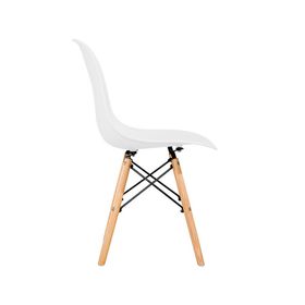 Silla de comedor living 22JXP162-BL blanco