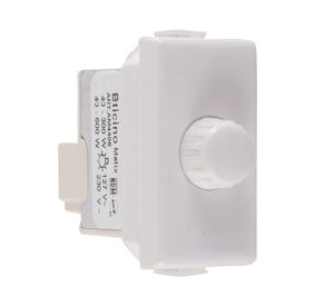Módulo dimmer rotativo resistivo blanco Bticino