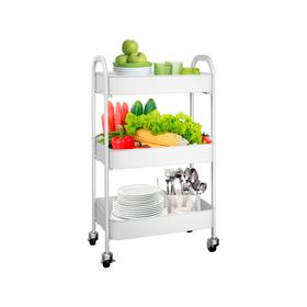 Carro organizador con ruedas 3 niveles 20JXP1700 blanco