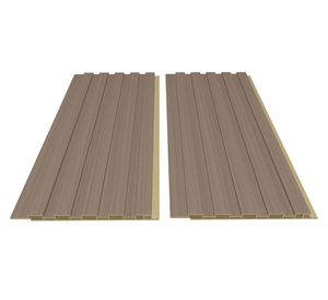Revestimiento muro Intensity Pvc beige 9 mm 1.9 m2