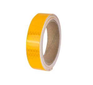 Cinta reflectante 25mm alta intensidad amarilla x5 m Alte