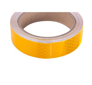 Cinta reflectante 25mm alta intensidad amarilla x5 m Alte