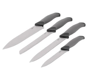 Set 12 cuchillos + tijera cocina + tabla de picar 43x34 cm