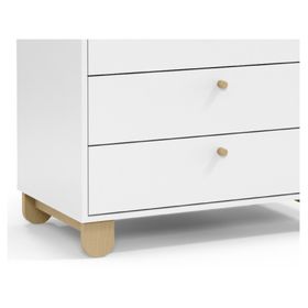 Cómoda 4 cajones Zupi blanco Kidscool
