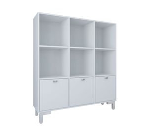 Biblioteca Practic blanco Be Design