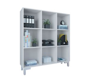 Biblioteca Practic blanco Be Design