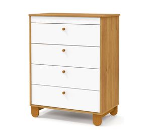 Cómoda 4 cajones Zupi Kidscool.