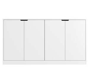 Buffet 4 puertas Compaq blanco Be Design.