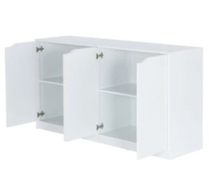 Buffet 4 puertas Compaq blanco Be Design.