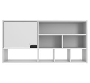 Repisa 1 puerta 9 espacios Compaq blanco Be Design.