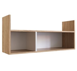 Repisa Honey cubo café / blanco Be Design