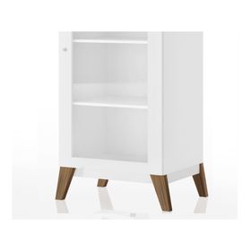 Vitrina 1 puerta Amber blanco Be Design