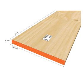 Pino seco cepillado premium 1x10 3,2 m