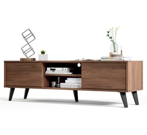 Rack TV 55" bajo Atacama café