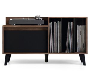 Rack TV 100 cm Vinilo café