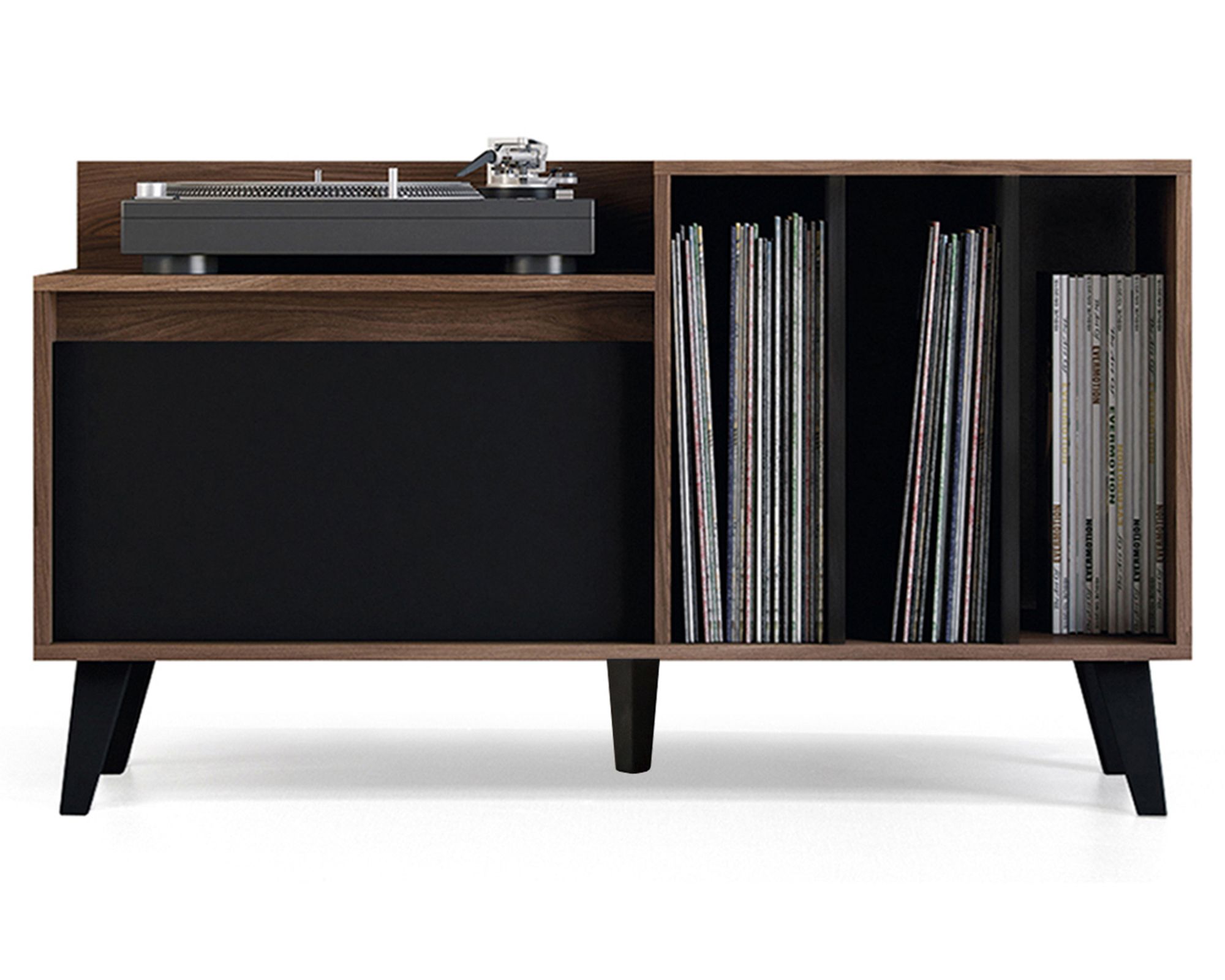 Medular Rack TV 100 cm Vinilo café
