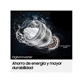 Lavadora WA90CG4240BYZS Digital Inverter carga superior 9 kg gray