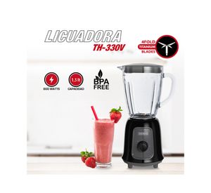 Licuadora TH-330V negro gris 600 W 1.5 lt