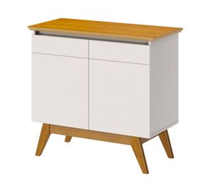 Buffet blanco miel 79.5x85.5x41 cm