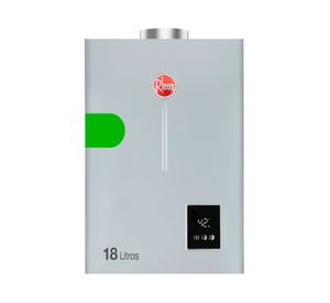 Calefont ionizado tiro forzado 18 litros gas natural Prestige Rheem