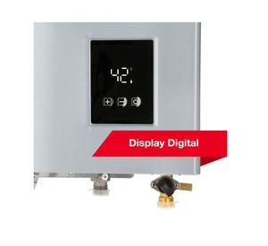 Calefont ionizado tiro forzado 18 litros gas natural Prestige Rheem
