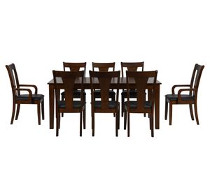 Comedor 8 sillas café Cic