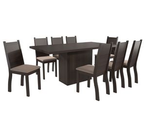 Comedor 8 sillas Nevada choco Altavision