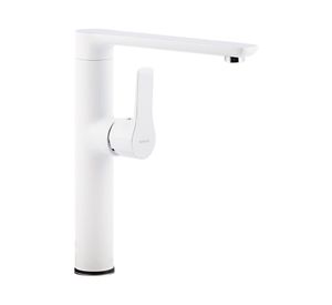 Monomando lavaplatos Ulises blanco/cromado Tebisa