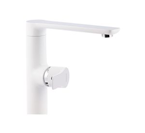 Monomando lavaplatos Ulises blanco/cromado Tebisa