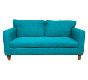 Sofá 2 cuerpos Bea turquesa