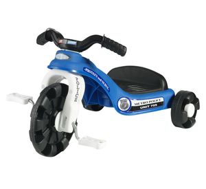 Triciclo Policial azul American Plastic
