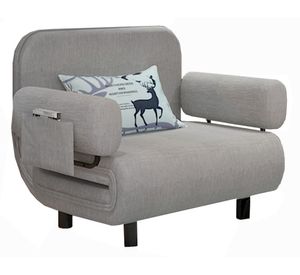 Sofá mini cama 82x80x80 cm gris