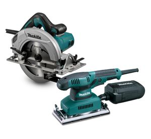 Sierra circular 1200W HS7600K-8 + Lijadora orbital 190W BO3710